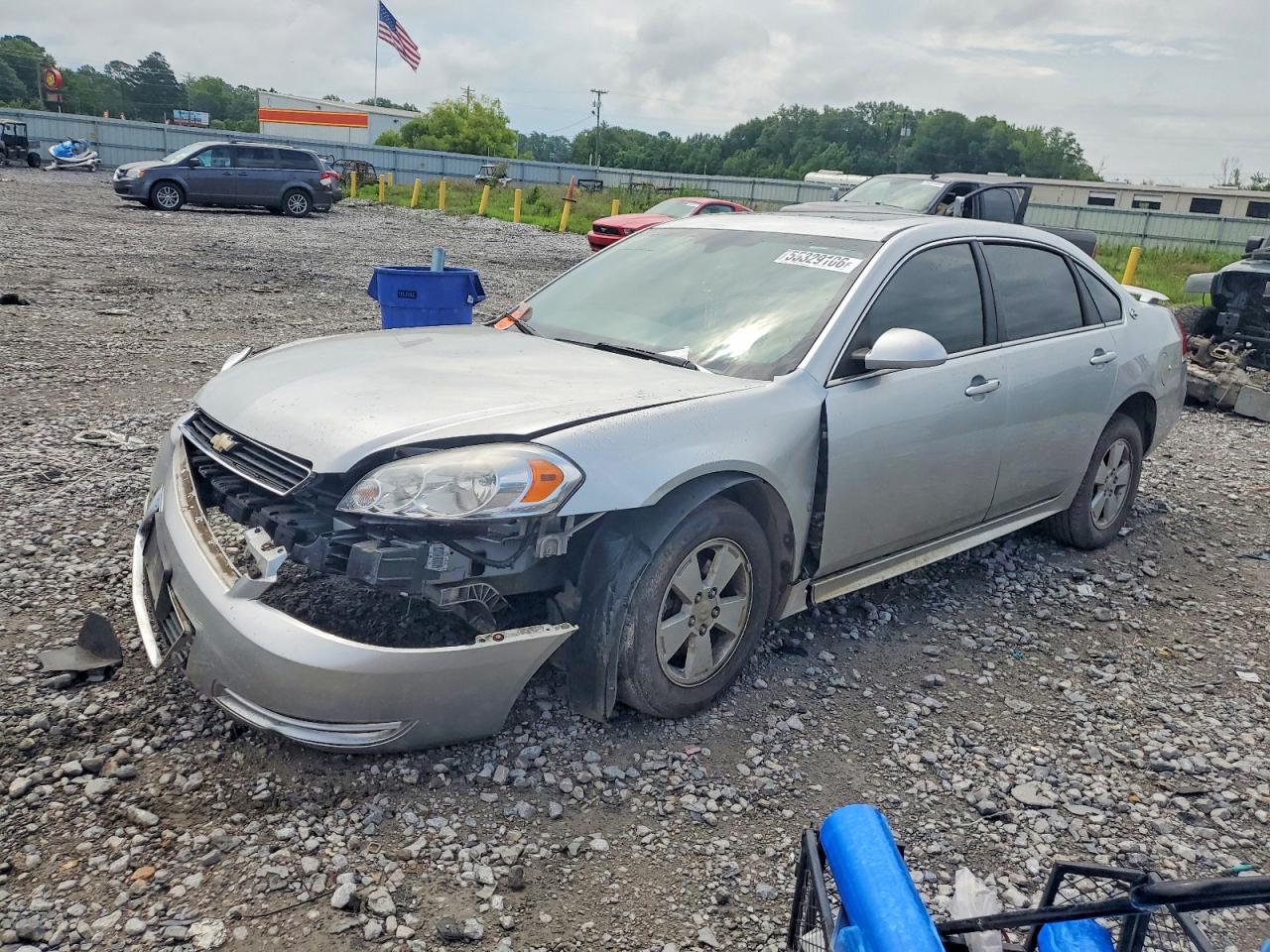 2009 Chevrolet Impala 1lt Silver vin: 2G1WT57N891187577
