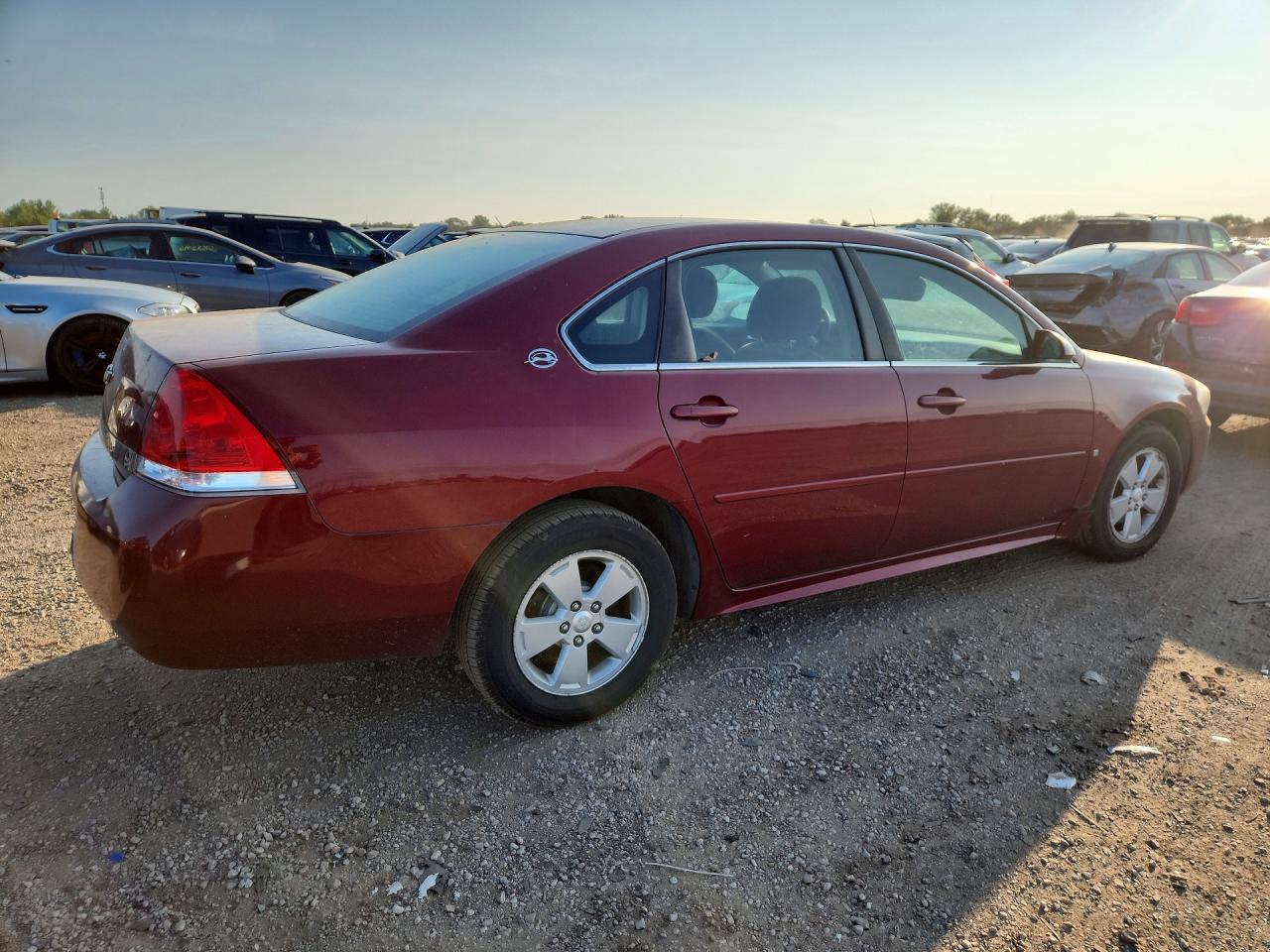 2009 Chevrolet Impala 1lt Maroon vin: 2G1WT57N891314747
