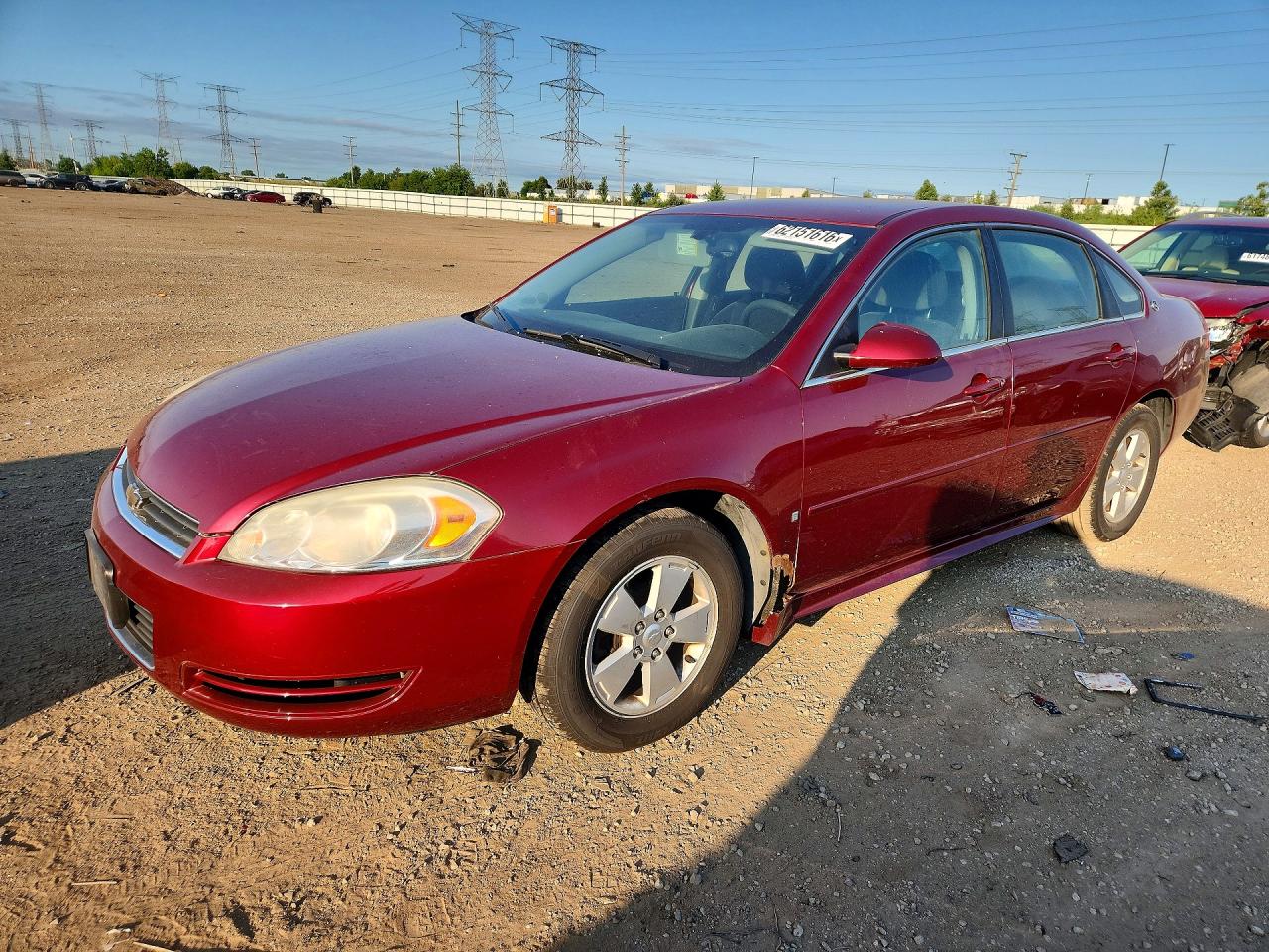 2009 Chevrolet Impala 1lt Maroon vin: 2G1WT57N891314747