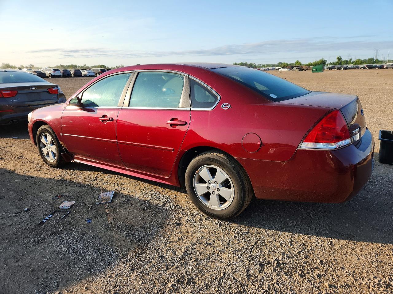 2009 Chevrolet Impala 1lt Maroon vin: 2G1WT57N891314747
