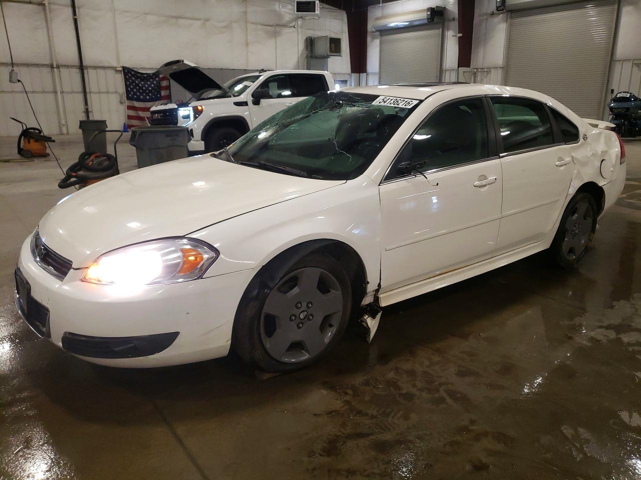 2009 Chevrolet Impala 1lt White vin: 2G1WT57N991176801