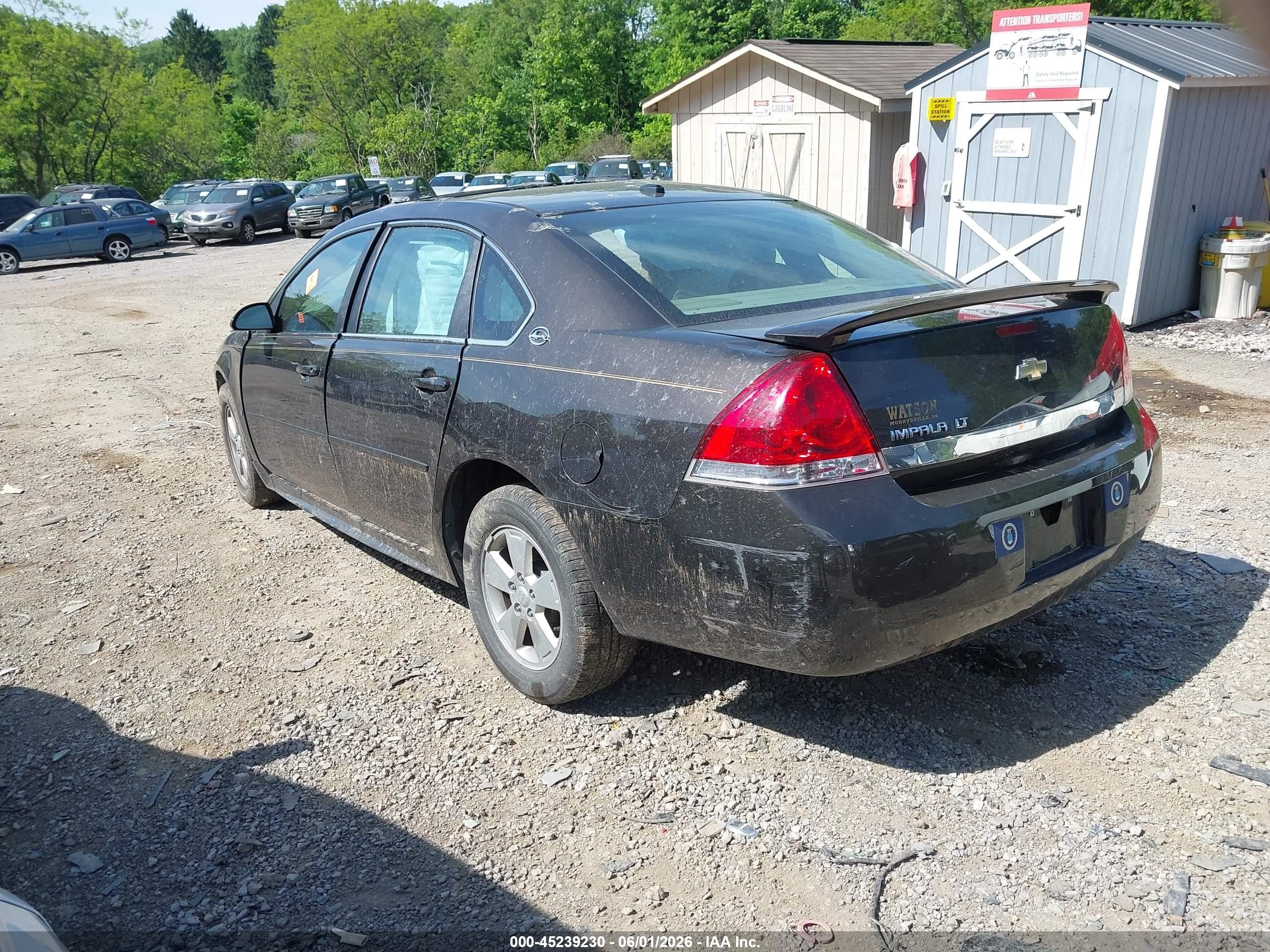2009 Chevrolet Impala Lt Black vin: 2G1WT57N991184476