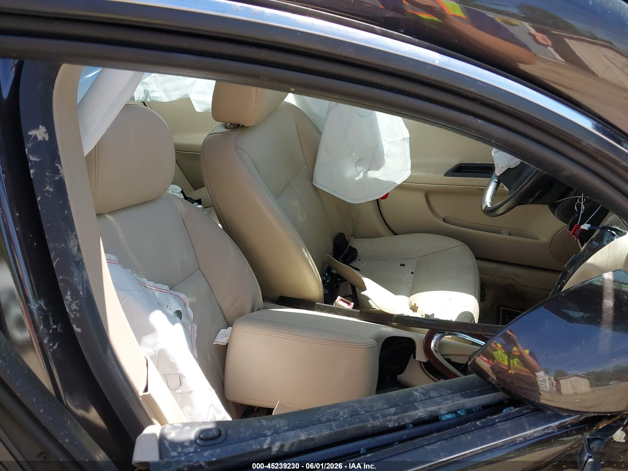 2009 Chevrolet Impala Lt Black vin: 2G1WT57N991184476