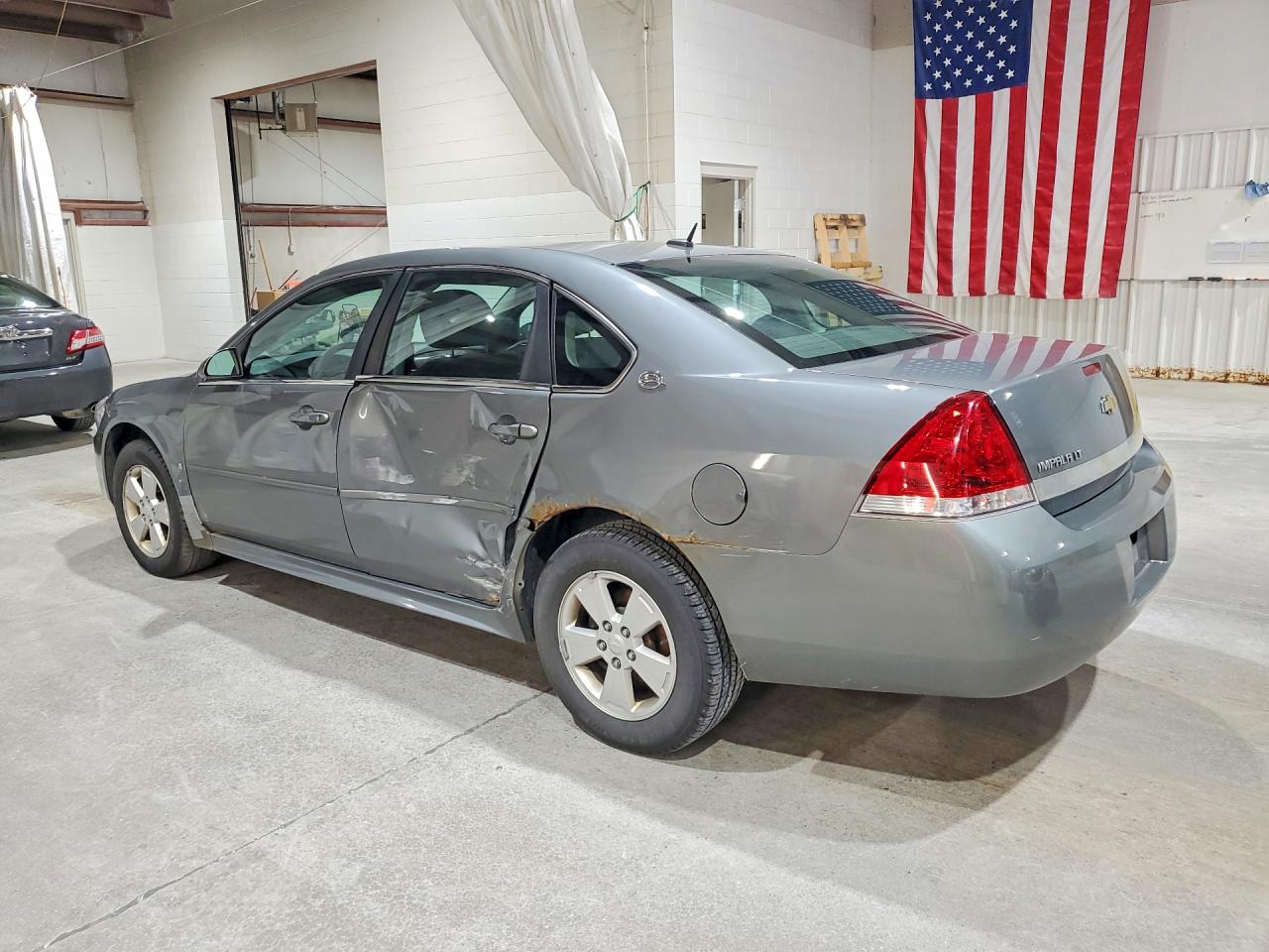 2009 Chevrolet Impala 1lt Gray vin: 2G1WT57NX91110368