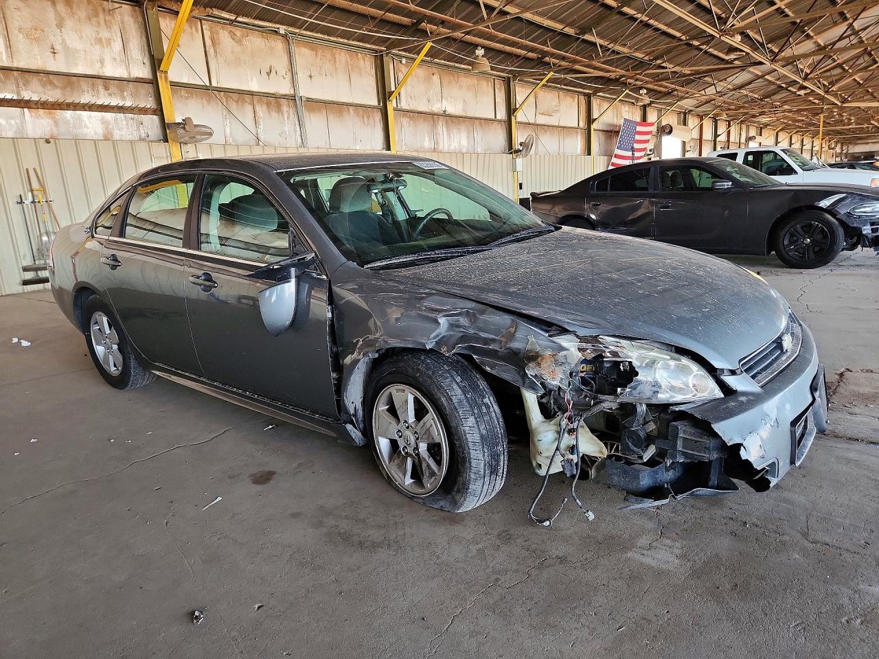 2009 Chevrolet Impala 1lt Серый vin: 2G1WT57NX91213094