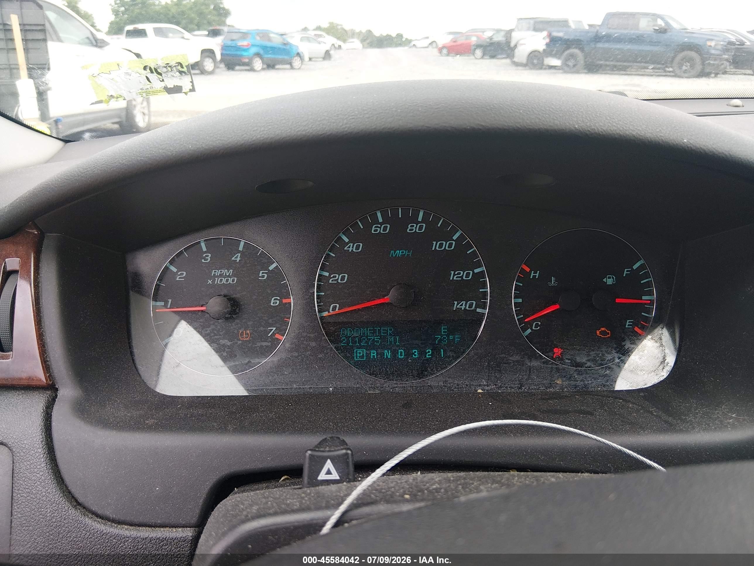 2009 Chevrolet Impala Lt Белый vin: 2G1WT57NX91295456
