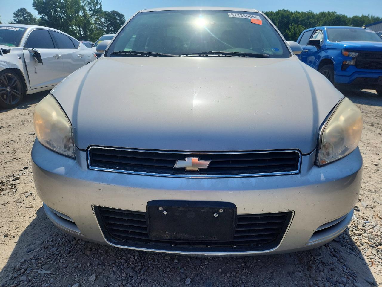 2007 Chevrolet Impala Lt Silver vin: 2G1WT58K079138943