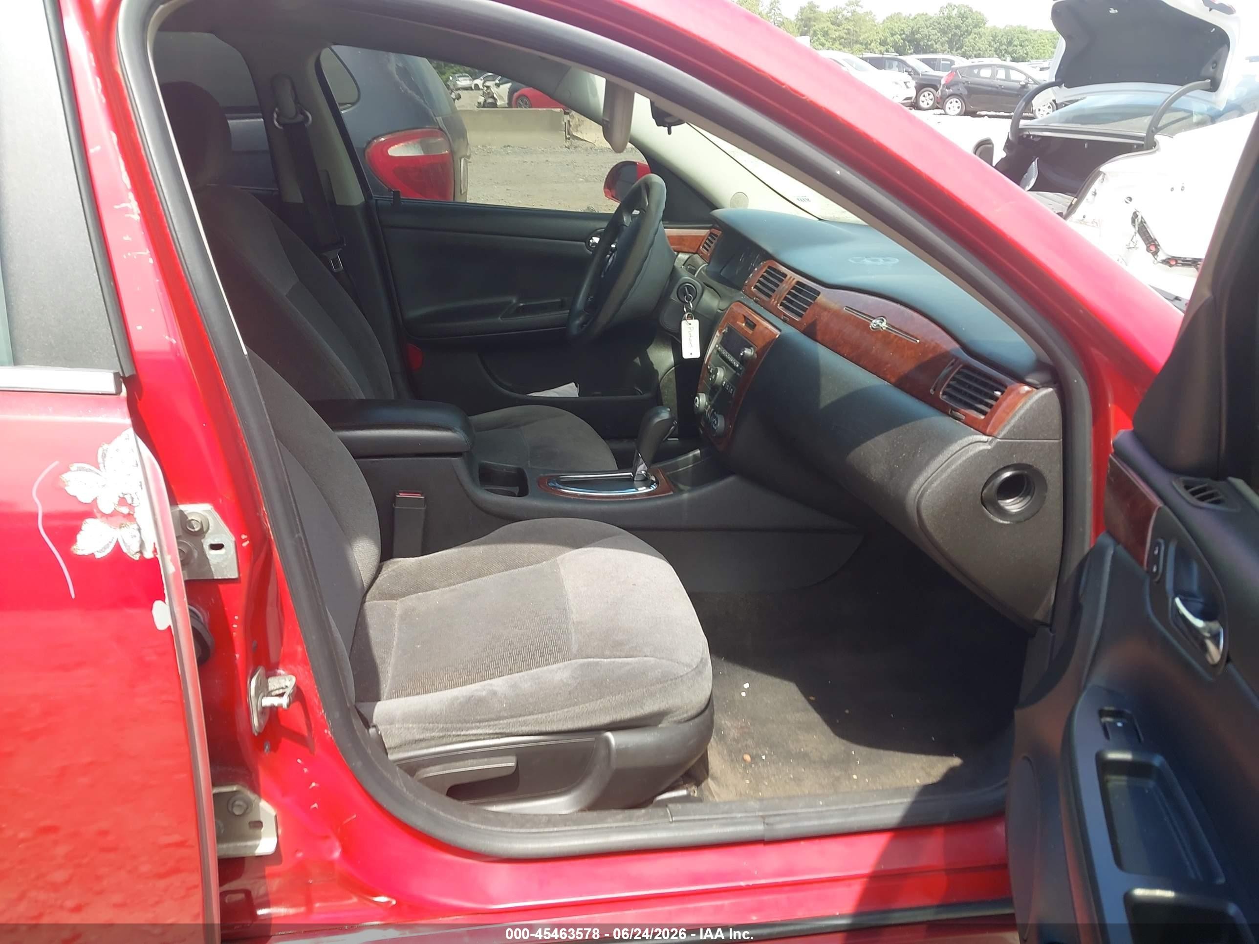 2007 Chevrolet Impala 3.5l Lt Red vin: 2G1WT58K079156116