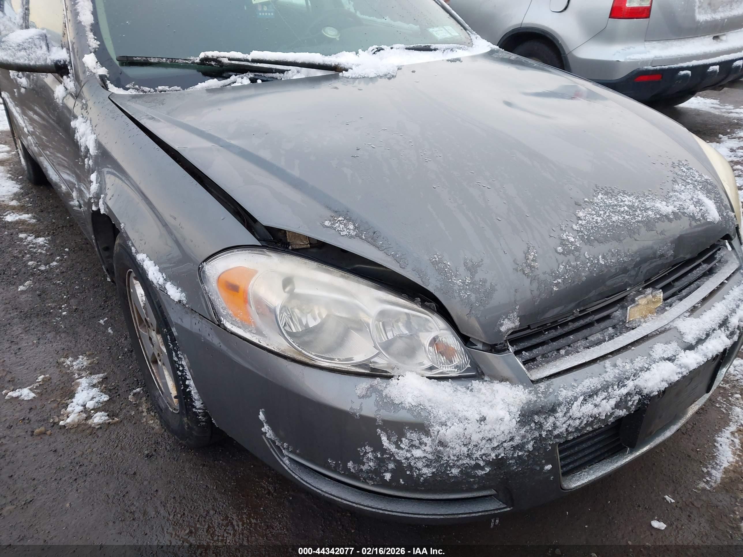 2007 Chevrolet Impala Lt Gray vin: 2G1WT58K079318648