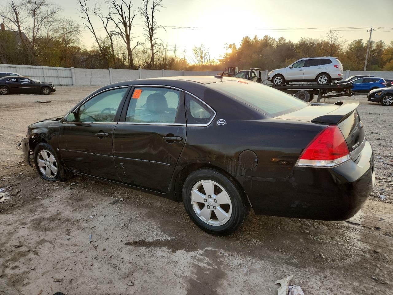 2008 Chevrolet Impala Lt Black vin: 2G1WT58K081212605
