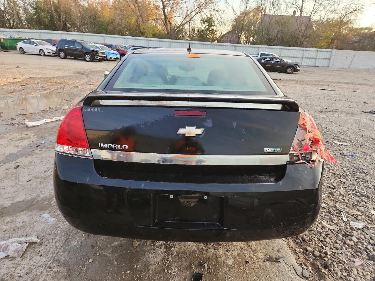 2008 Chevrolet Impala Lt Black vin: 2G1WT58K081212605
