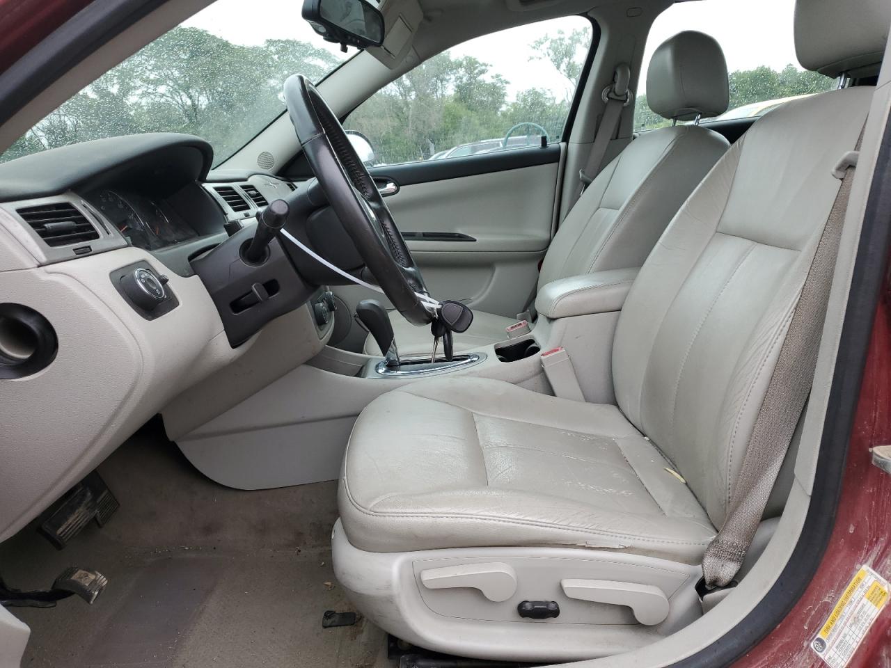 2008 Chevrolet Impala Lt Burgundy vin: 2G1WT58K081237469