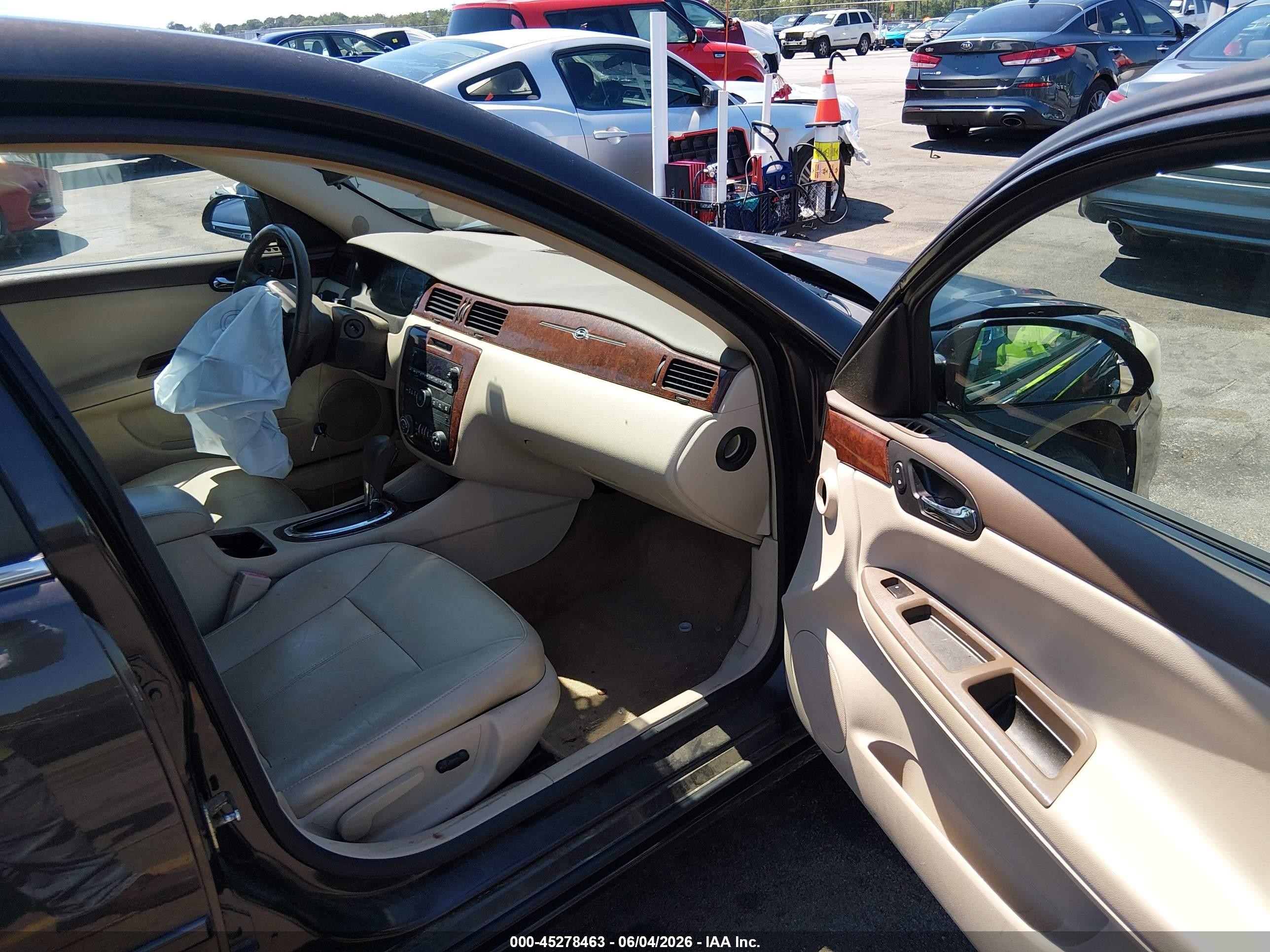 2008 Chevrolet Impala Lt Brown vin: 2G1WT58K081293699