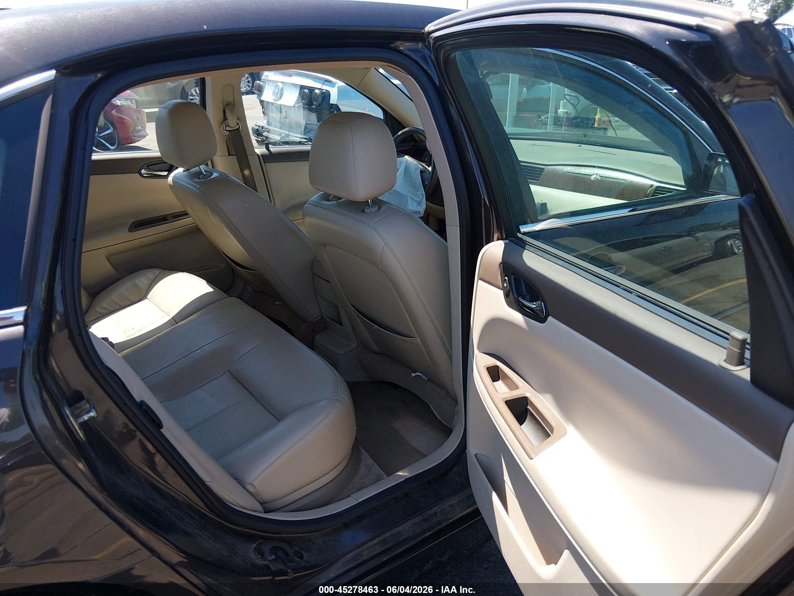 2008 Chevrolet Impala Lt Brown vin: 2G1WT58K081293699