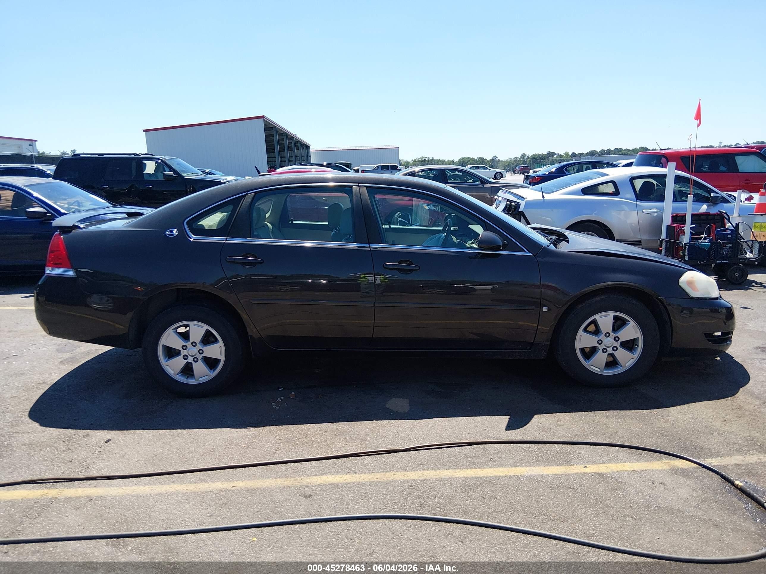 2008 Chevrolet Impala Lt Brown vin: 2G1WT58K081293699