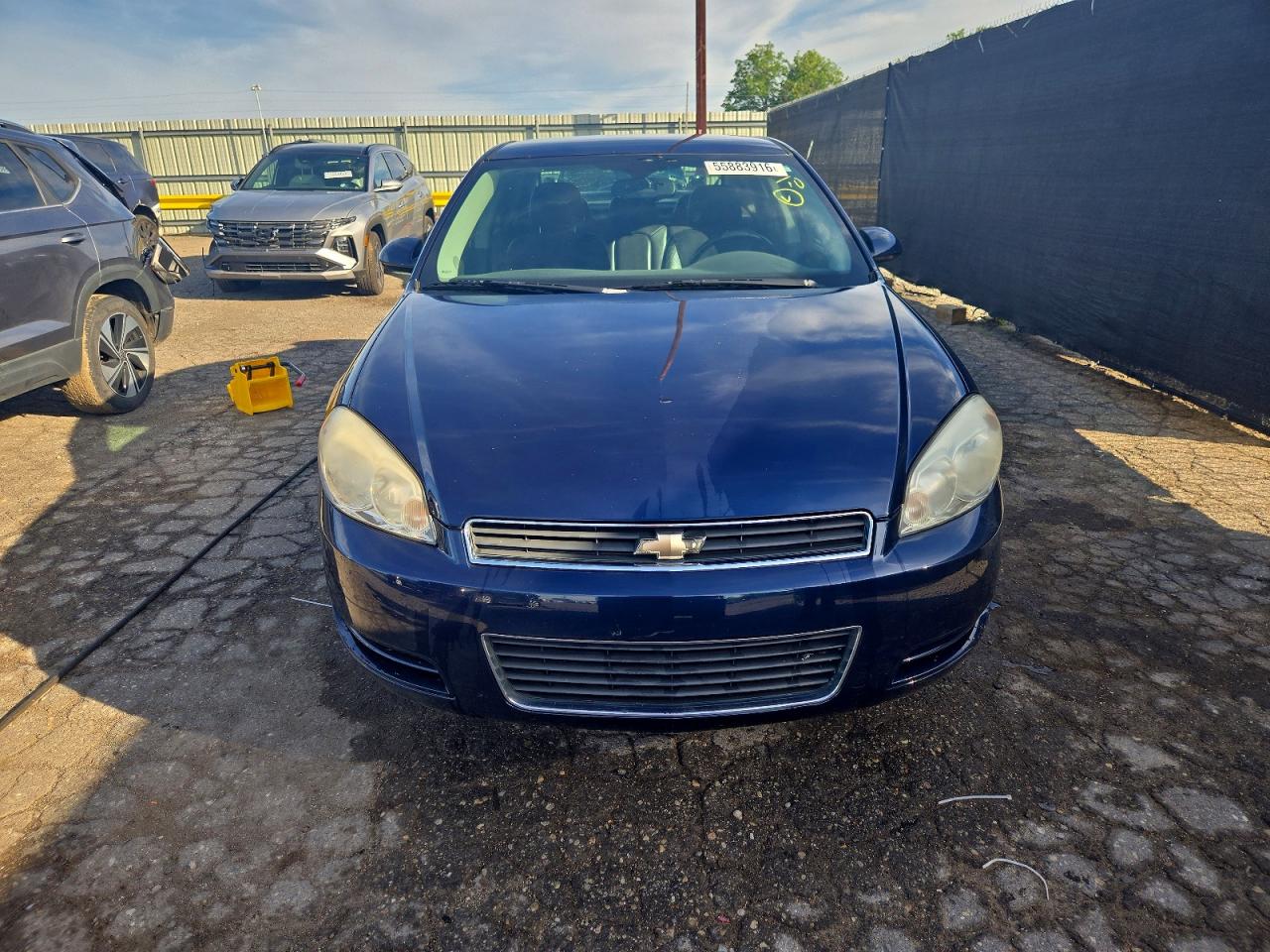 2008 Chevrolet Impala Lt Blue vin: 2G1WT58K081329164
