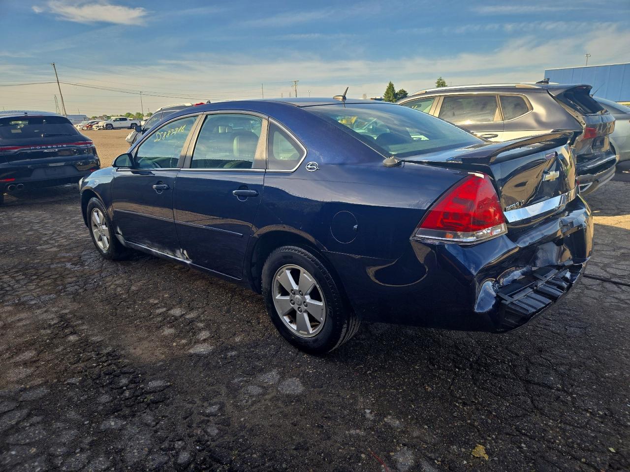 2008 Chevrolet Impala Lt Blue vin: 2G1WT58K081329164