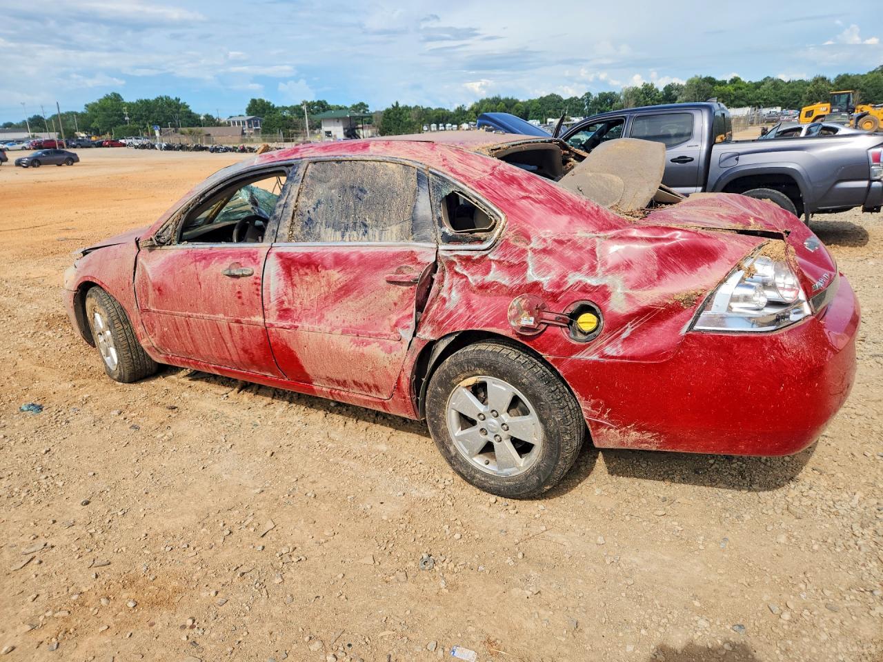 2008 Chevrolet Impala Lt Red vin: 2G1WT58K089185181