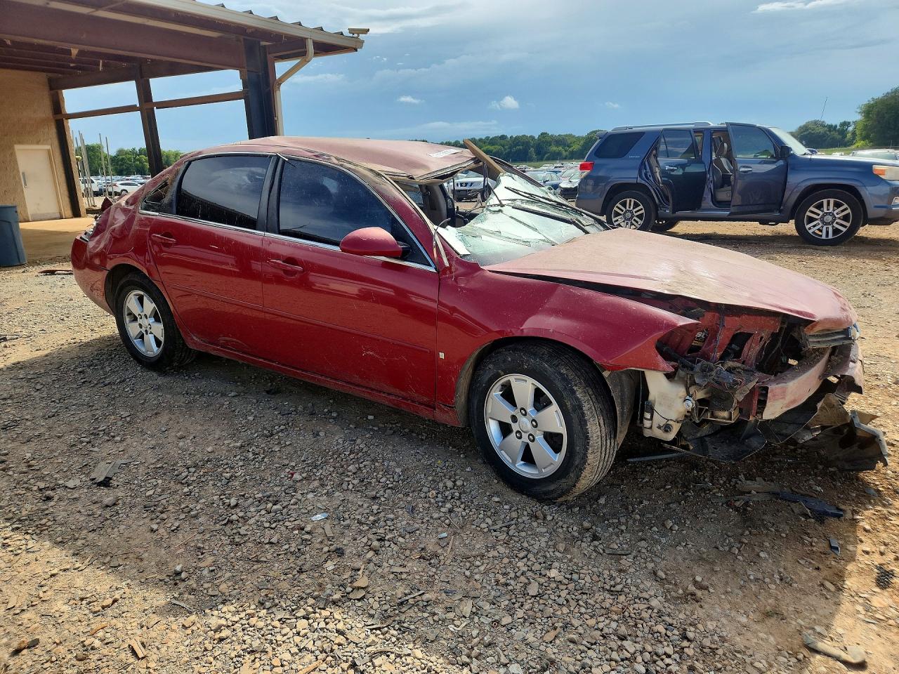 2008 Chevrolet Impala Lt Red vin: 2G1WT58K089185181