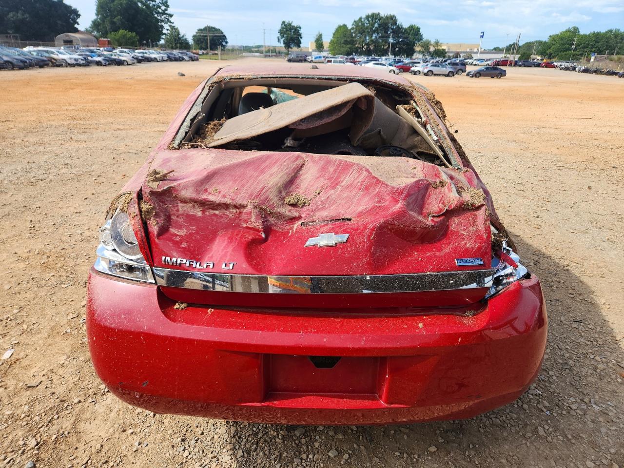 2008 Chevrolet Impala Lt Red vin: 2G1WT58K089185181