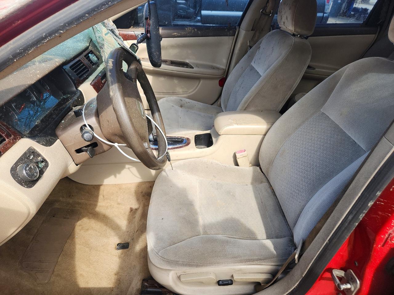 2008 Chevrolet Impala Lt Red vin: 2G1WT58K089185181