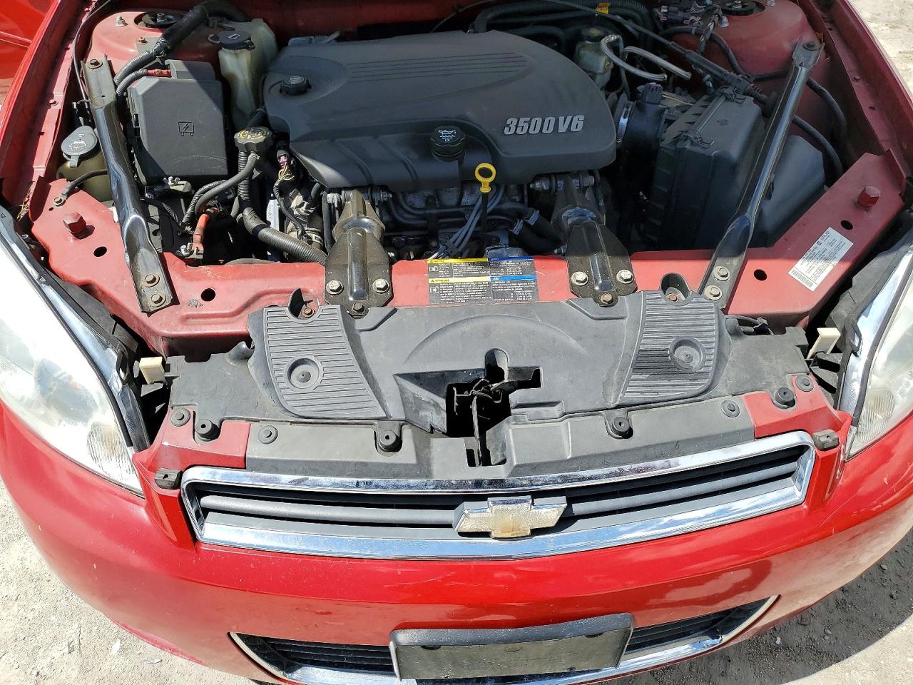 2008 Chevrolet Impala Lt Red vin: 2G1WT58K089192874