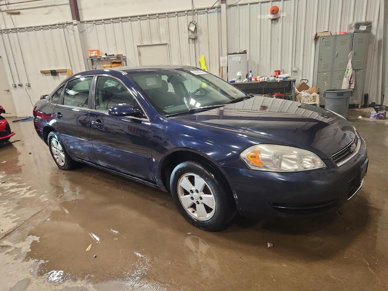2008 Chevrolet Impala Lt Blue vin: 2G1WT58K089197251