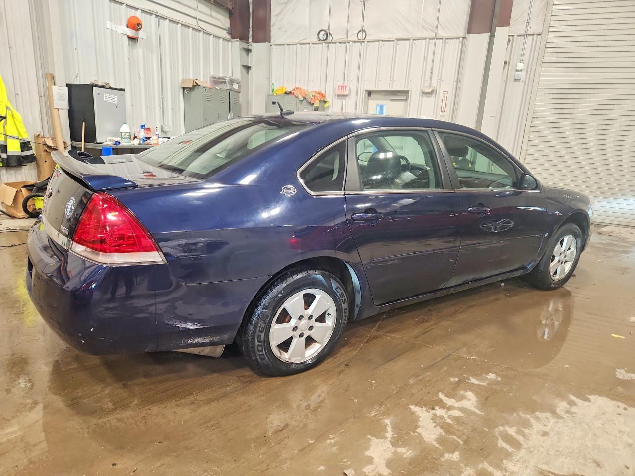 2008 Chevrolet Impala Lt Blue vin: 2G1WT58K089197251