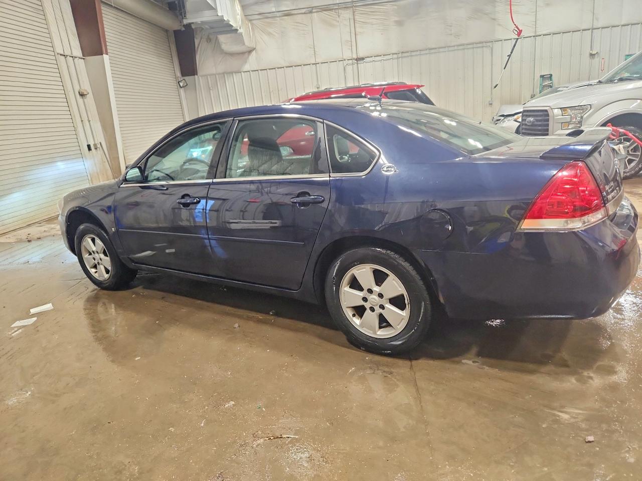 2008 Chevrolet Impala Lt Blue vin: 2G1WT58K089197251