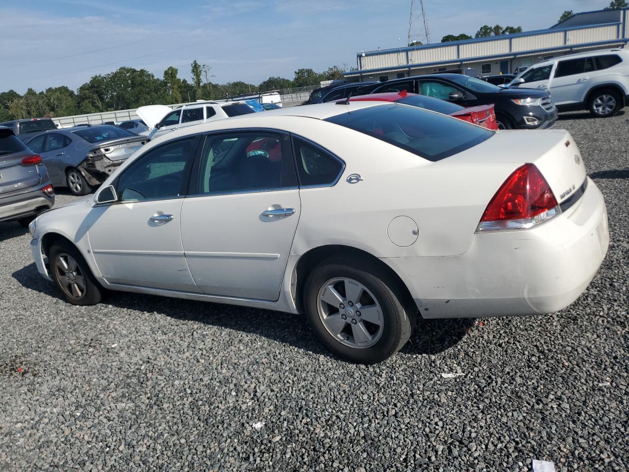 2008 Chevrolet Impala Lt White vin: 2G1WT58K089199193