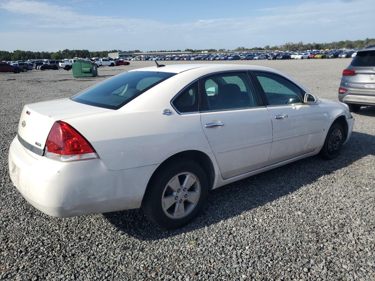 2008 Chevrolet Impala Lt White vin: 2G1WT58K089199193