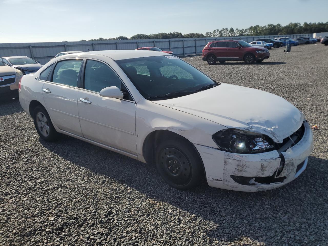 2008 Chevrolet Impala Lt White vin: 2G1WT58K089199193