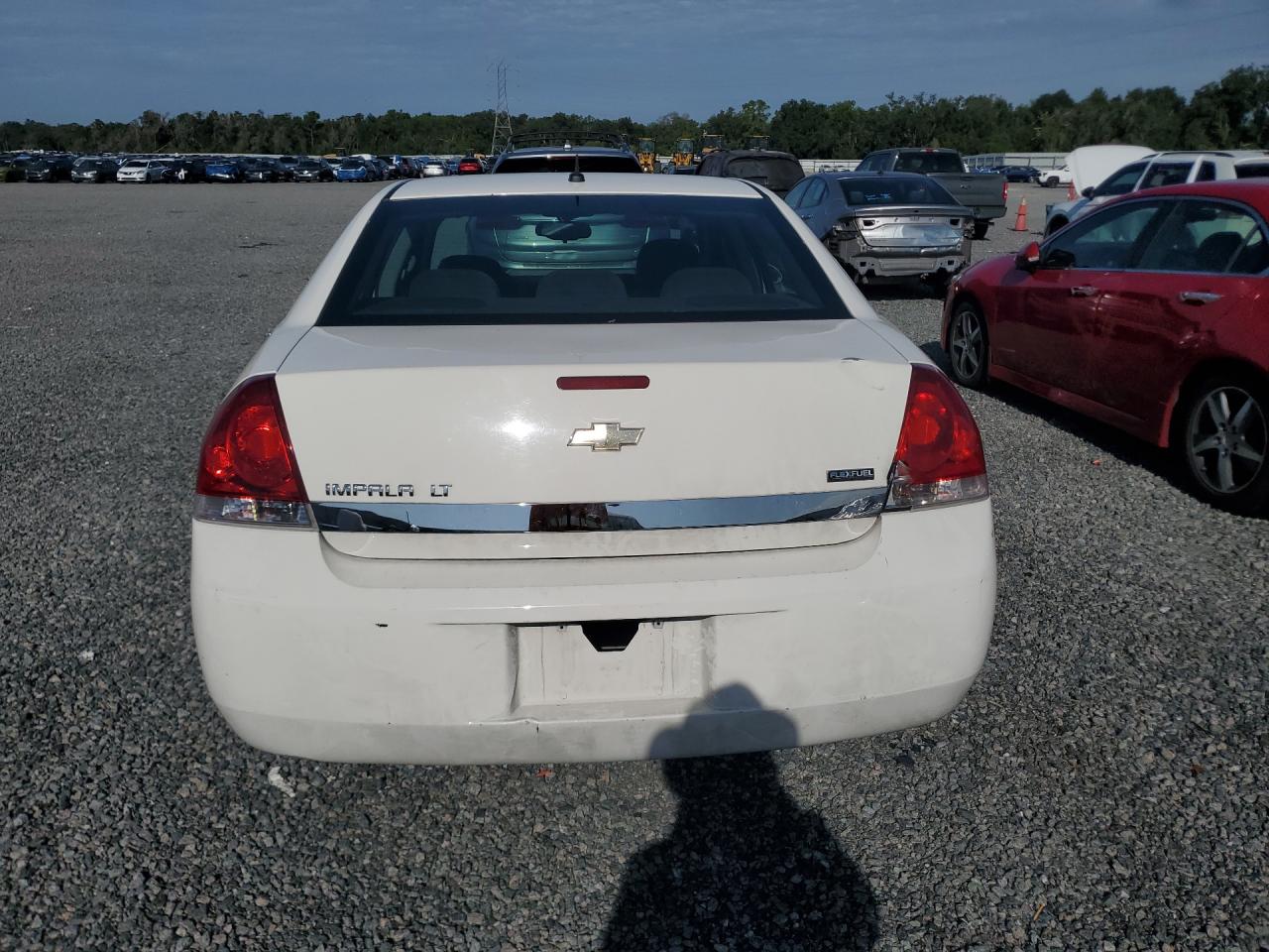 2008 Chevrolet Impala Lt White vin: 2G1WT58K089199193