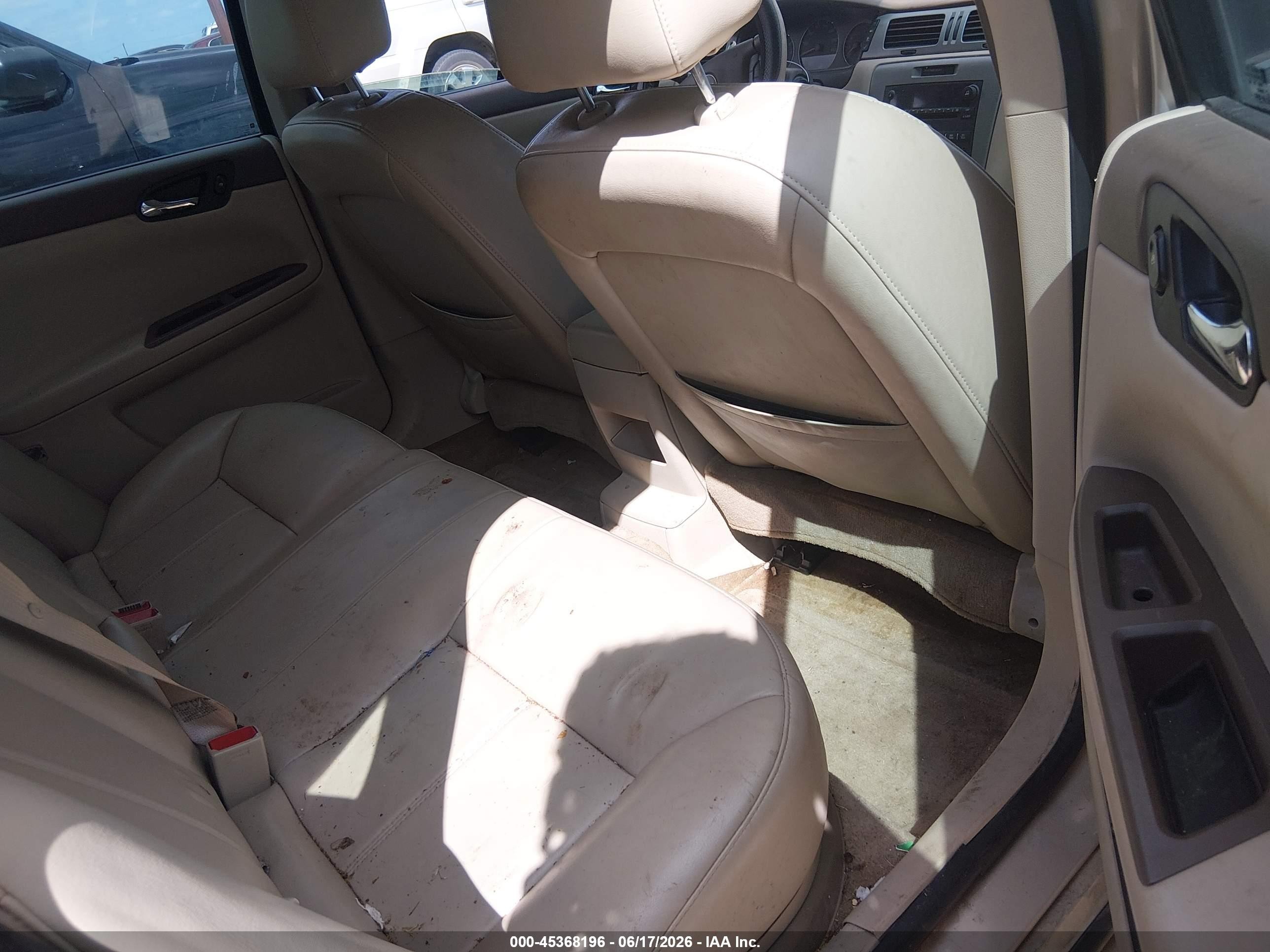 2008 Chevrolet Impala Lt Beige vin: 2G1WT58K089285118