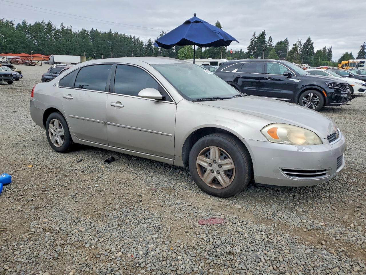 2006 Chevrolet Impala Lt Silver vin: 2G1WT58K169102502