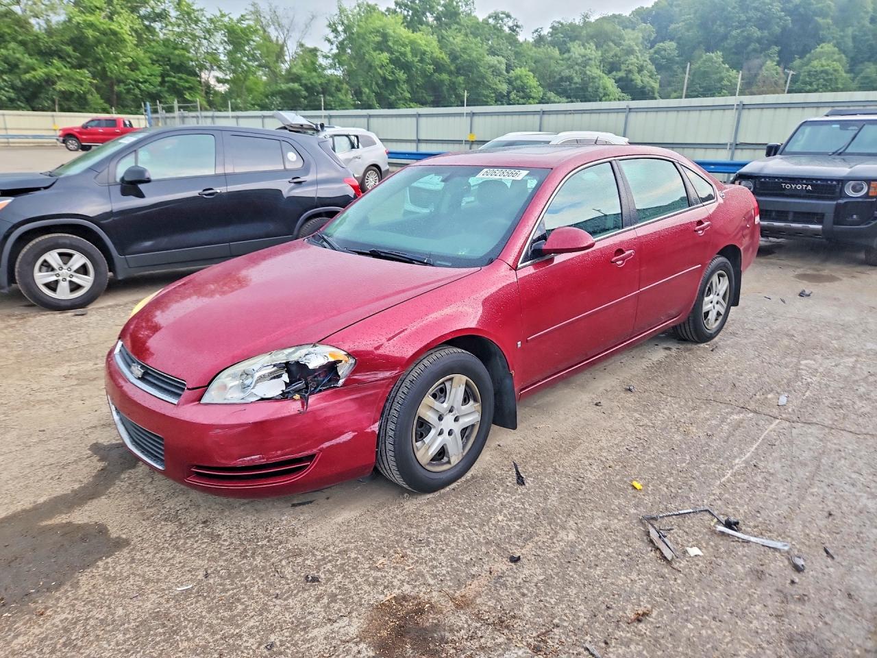 2006 Chevrolet Impala Lt Burgundy vin: 2G1WT58K169414884
