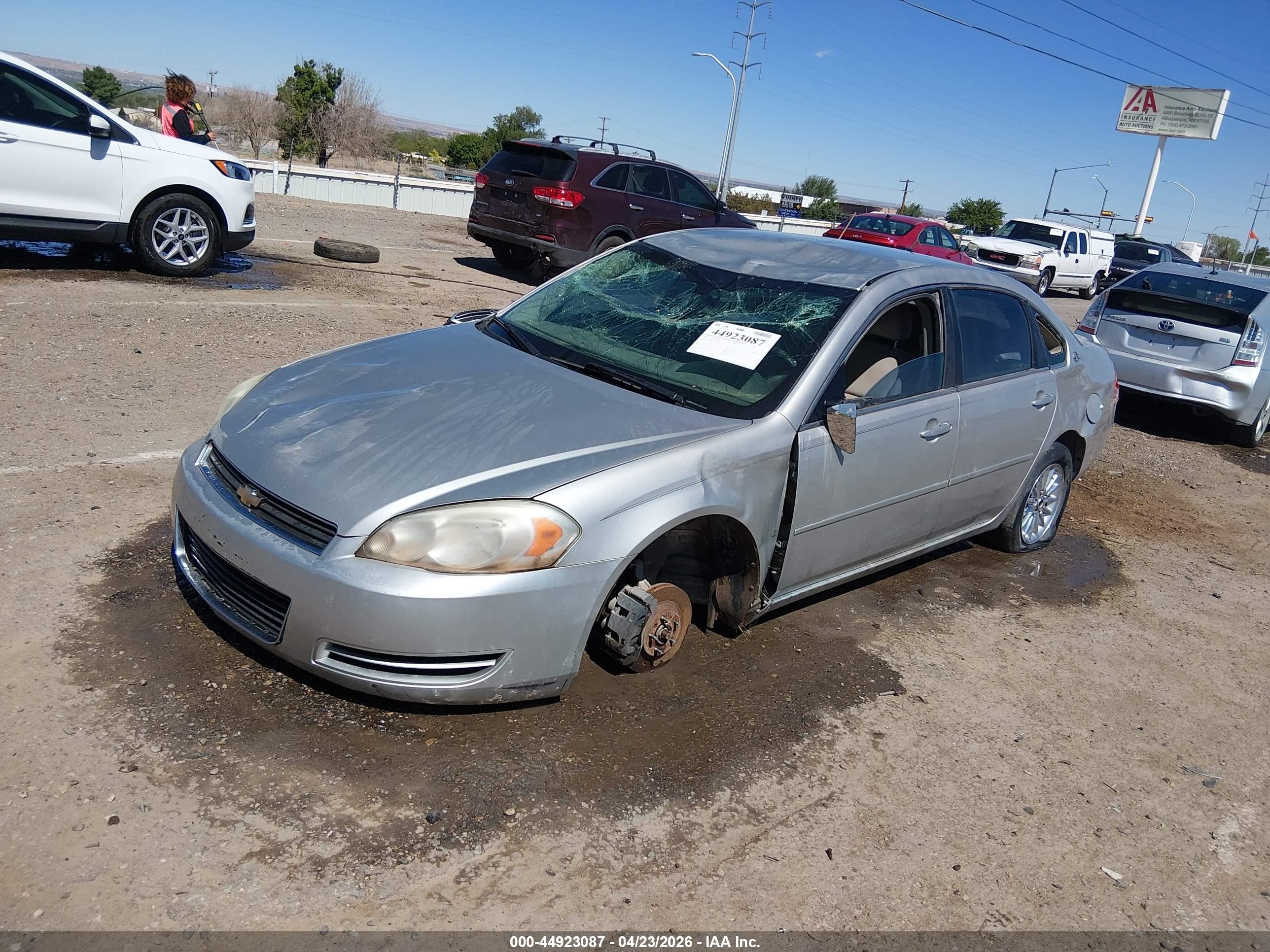 2007 Chevrolet Impala Lt Silver vin: 2G1WT58K179196026