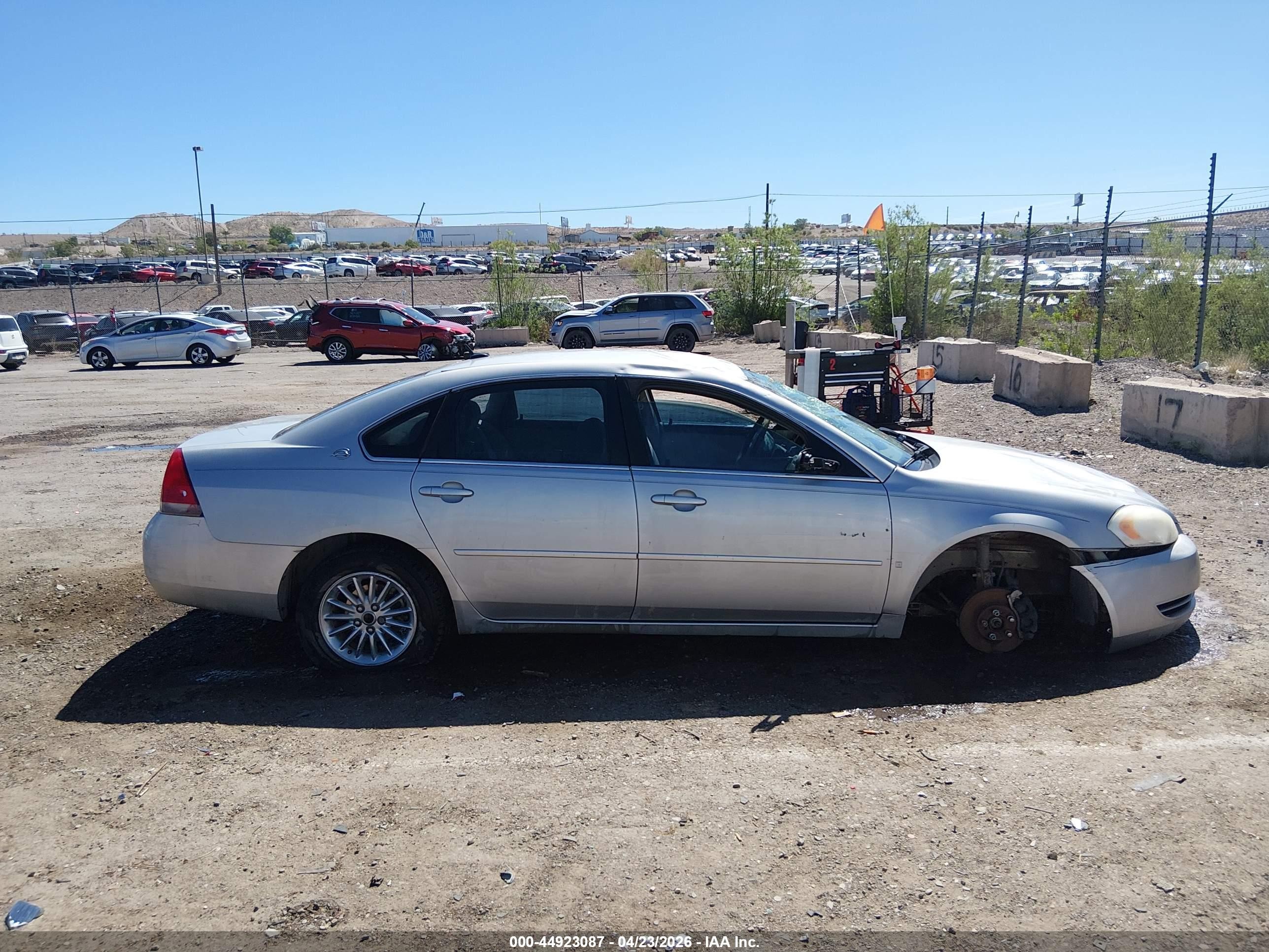 2007 Chevrolet Impala Lt Silver vin: 2G1WT58K179196026