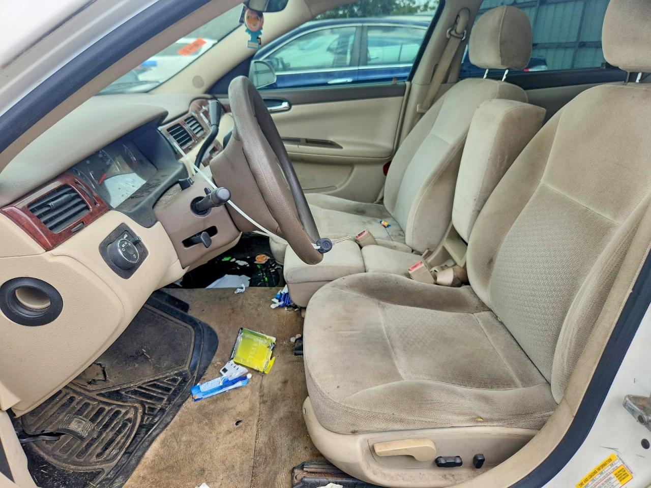 2007 Chevrolet Impala Lt White vin: 2G1WT58K179331845