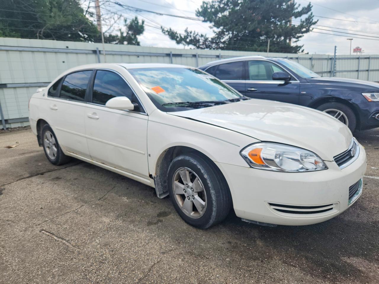 2007 Chevrolet Impala Lt White vin: 2G1WT58K179331845