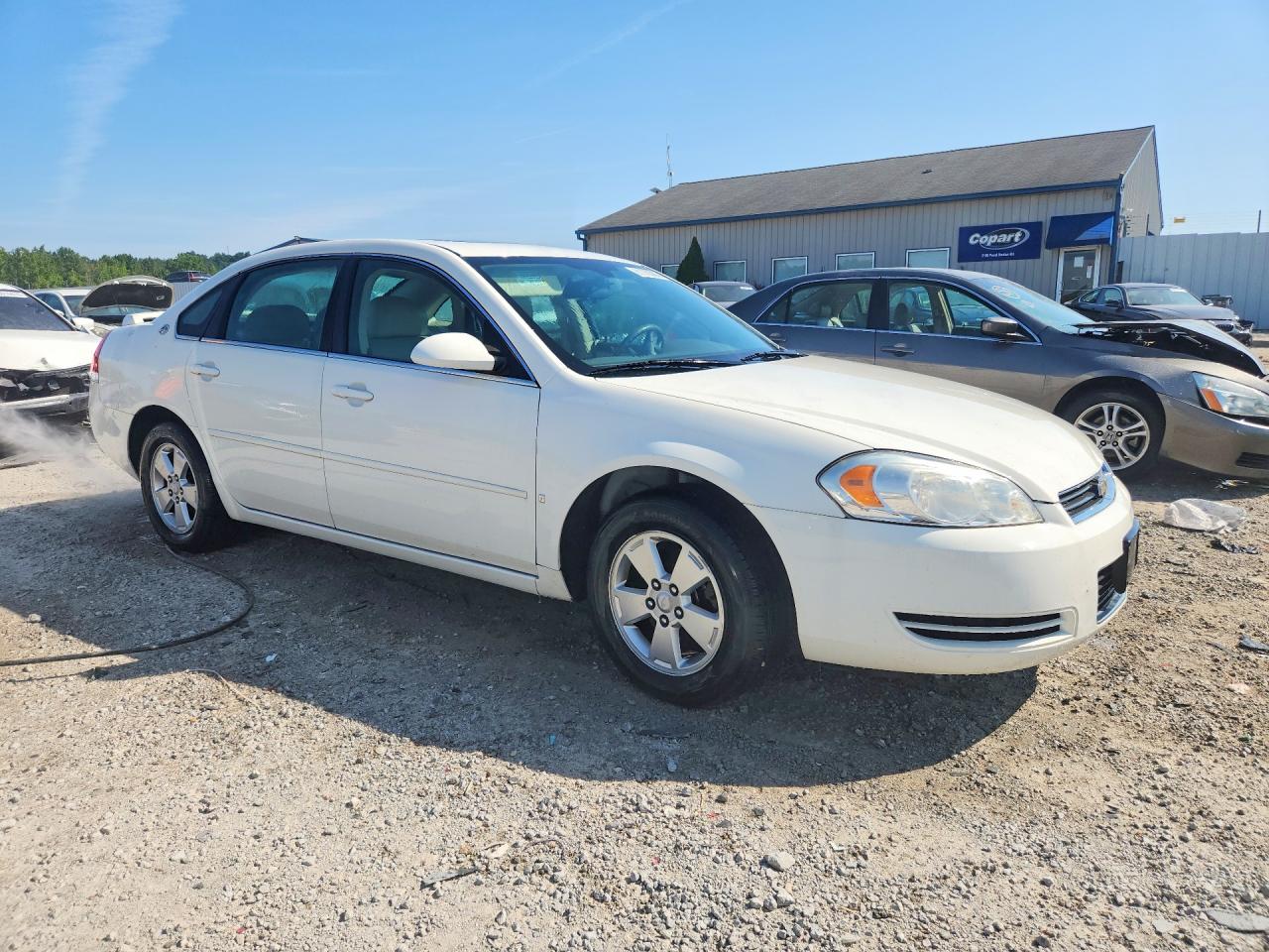 2008 Chevrolet Impala Lt Белый vin: 2G1WT58K181219434