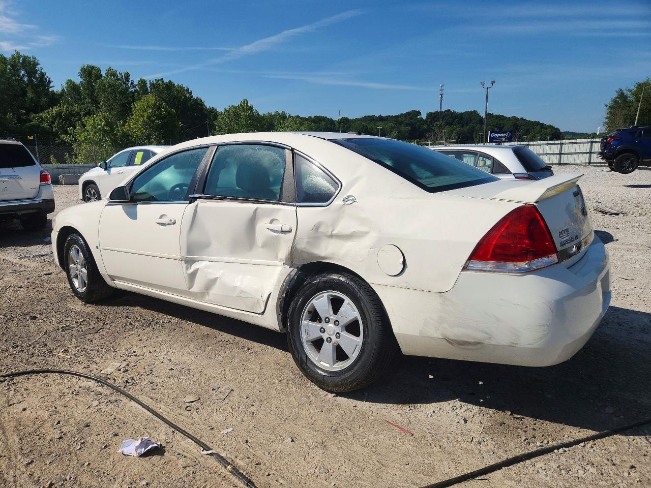2008 Chevrolet Impala Lt Белый vin: 2G1WT58K181219434
