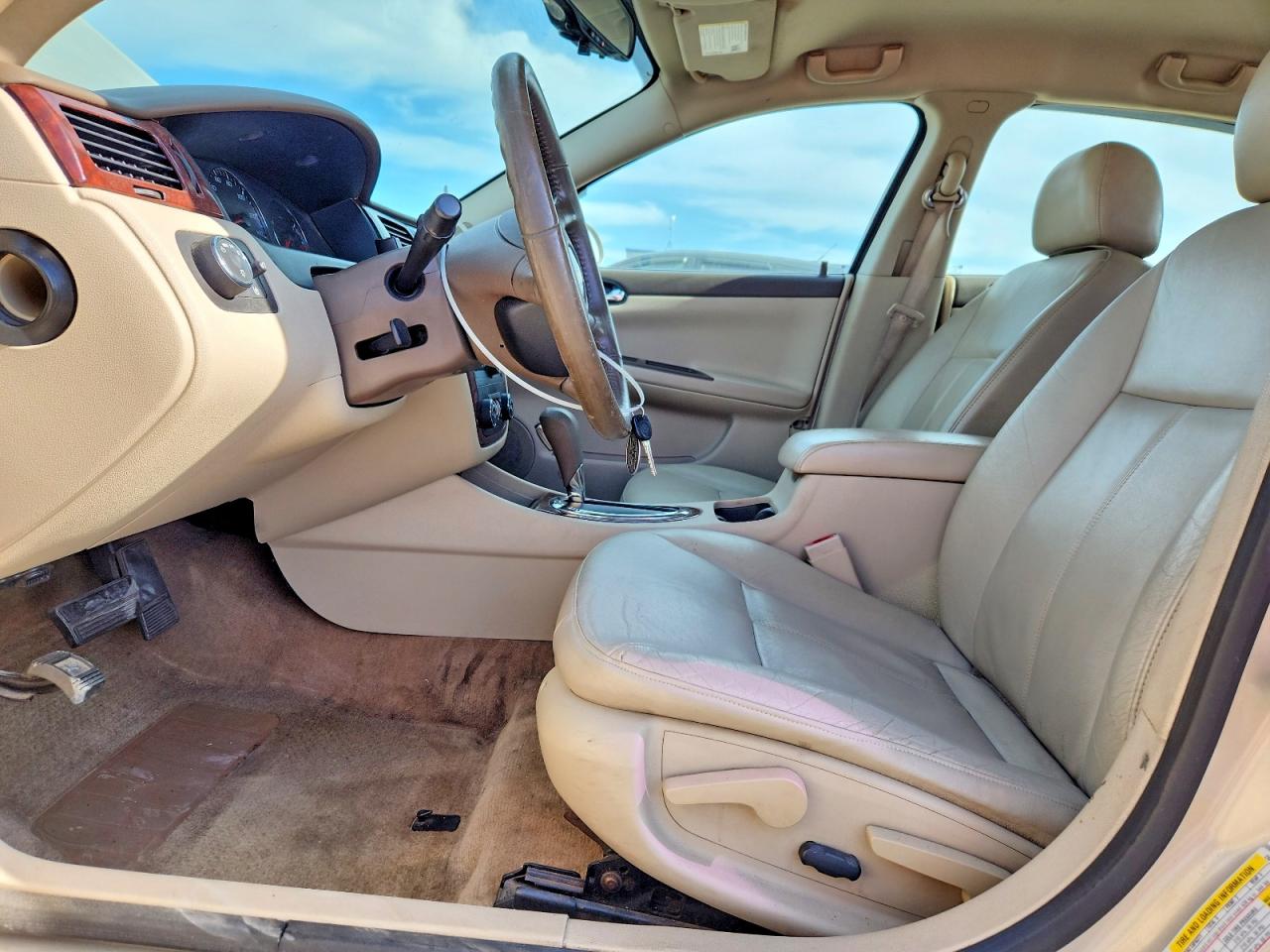 2008 Chevrolet Impala Lt Gold vin: 2G1WT58K181228568