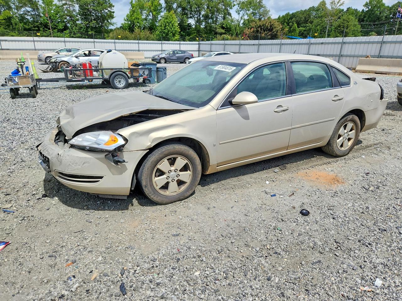 2008 Chevrolet Impala Lt Gold vin: 2G1WT58K181241045