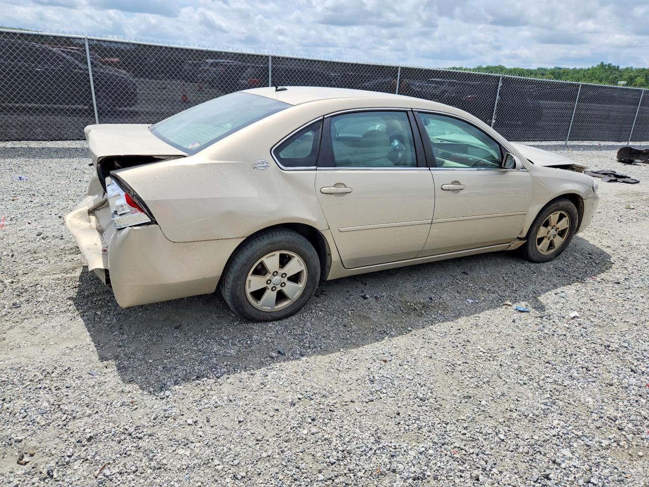 2008 Chevrolet Impala Lt Золотой vin: 2G1WT58K181241045