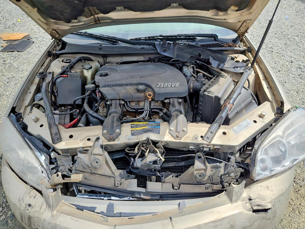2008 Chevrolet Impala Lt Золотой vin: 2G1WT58K181241045