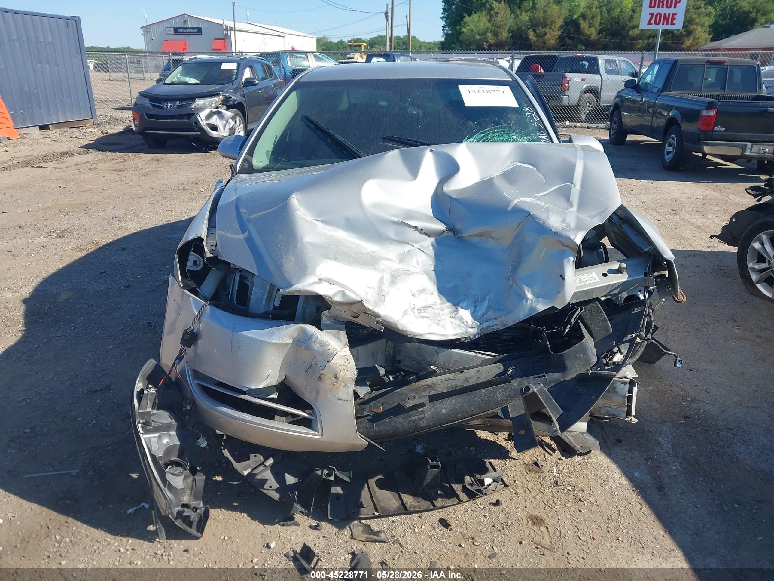 2008 Chevrolet Impala Lt Silver vin: 2G1WT58K189126771