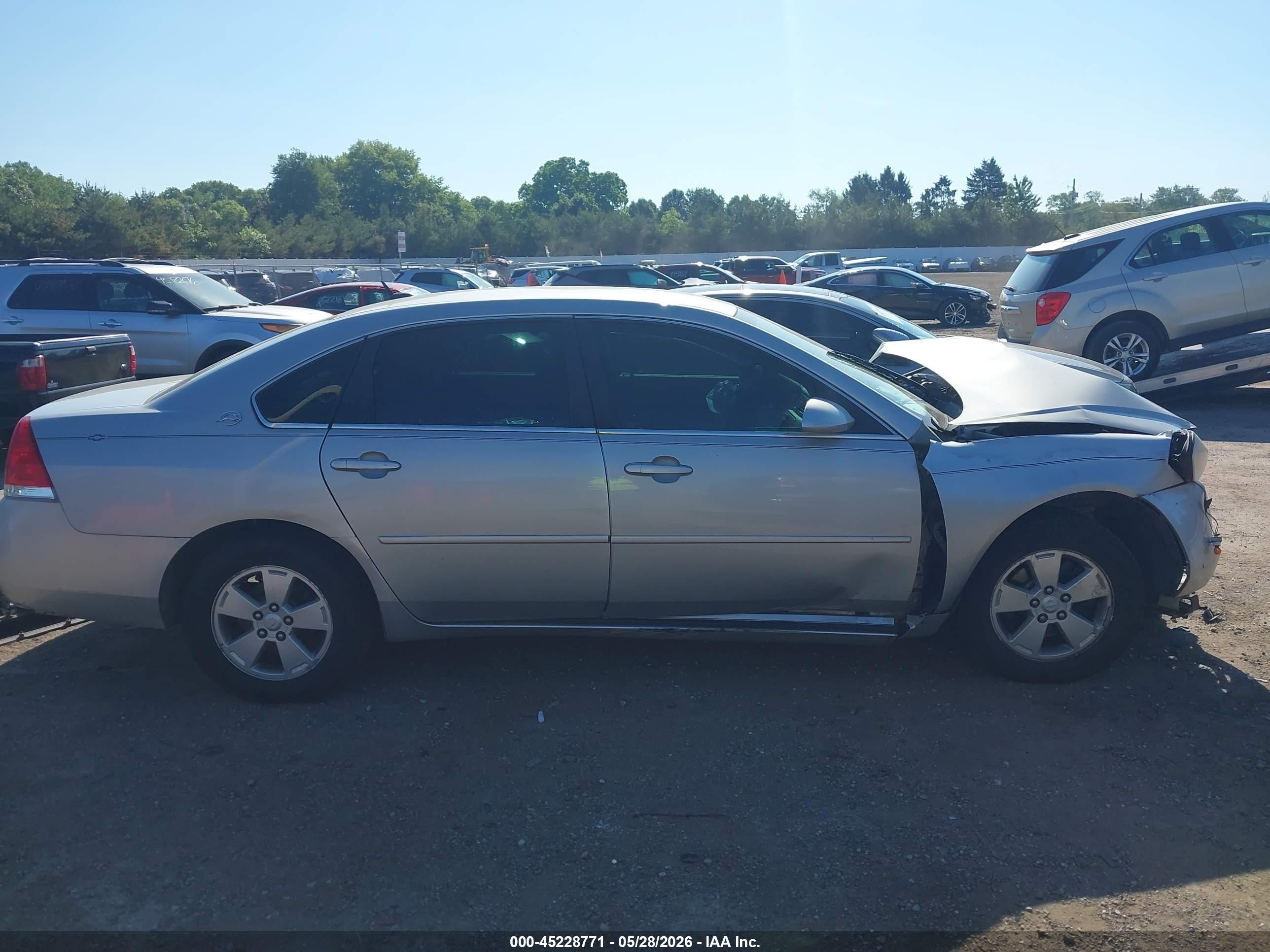 2008 Chevrolet Impala Lt Silver vin: 2G1WT58K189126771