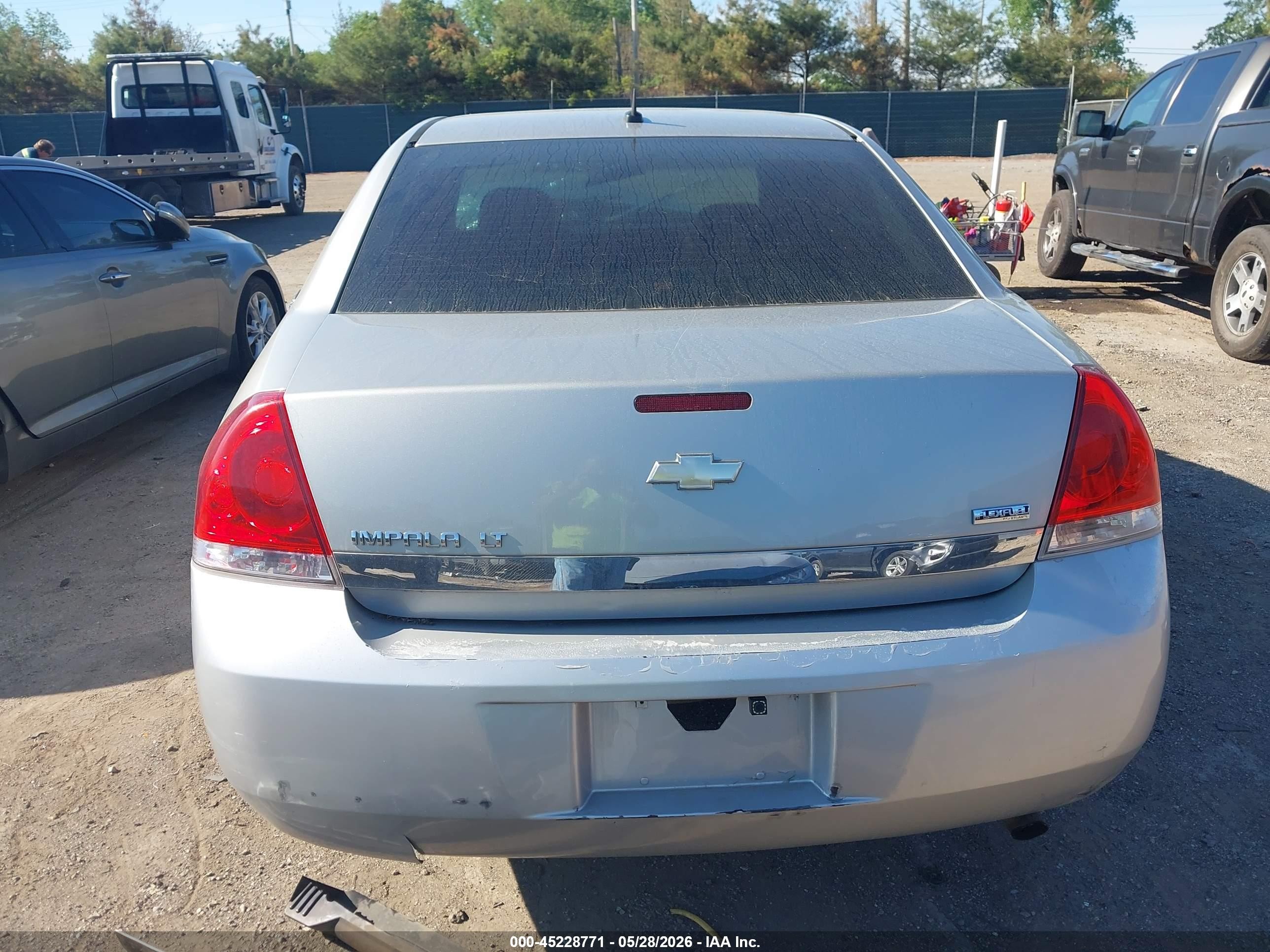 2008 Chevrolet Impala Lt Silver vin: 2G1WT58K189126771
