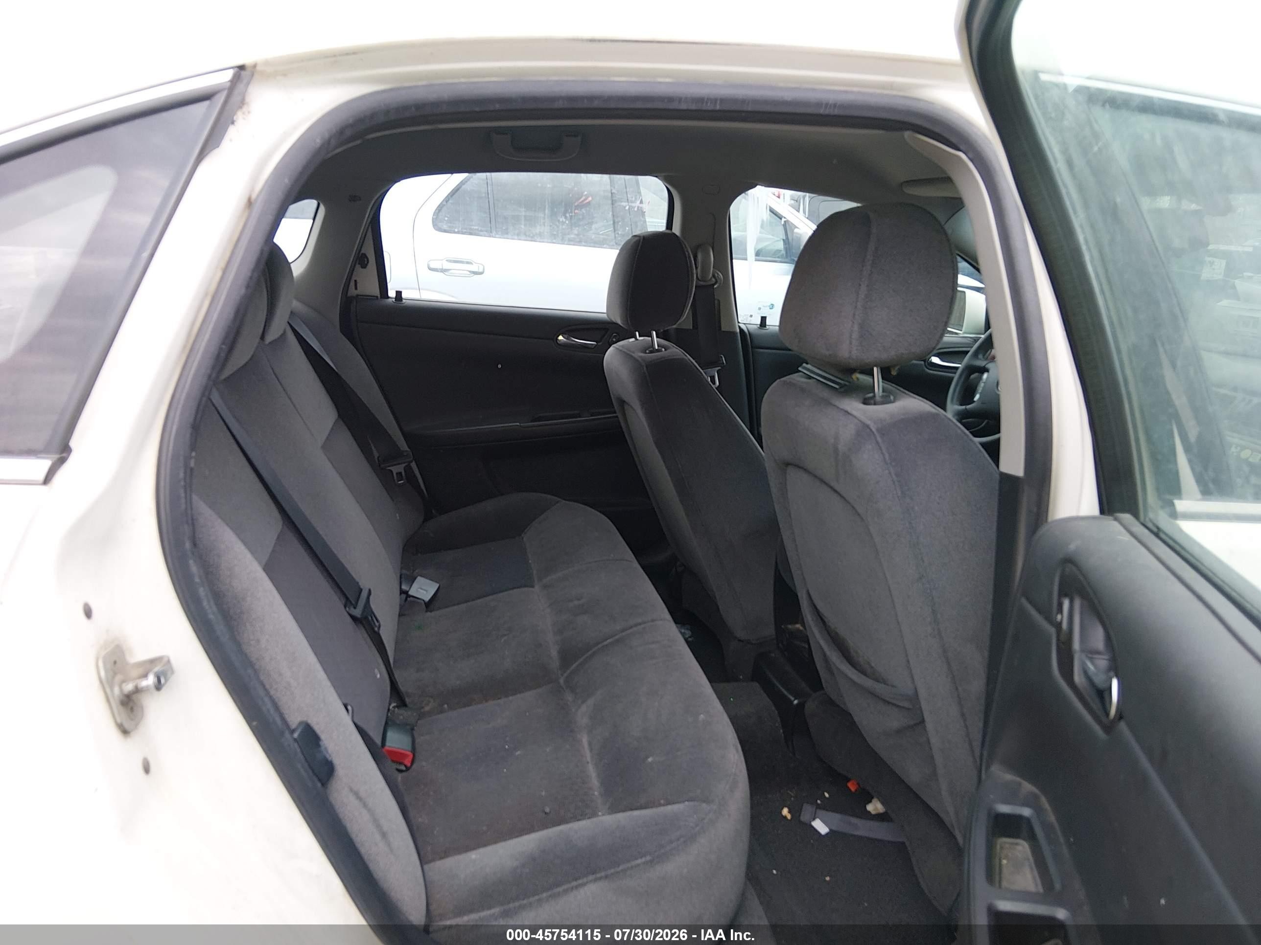 2008 Chevrolet Impala Lt White vin: 2G1WT58K189219659